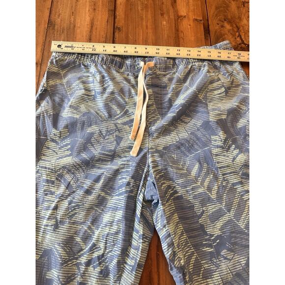 Vineyard Vines Lounge Pants Men's Bayside Blue Camo Size Large Palm Tropical - Picture 11 of 13